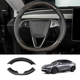 Coprivolante in vera fibra di carbonio per Tesla Model Y Juniper 2025+